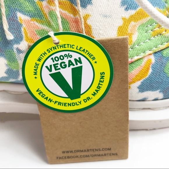 Dr. Martens Lester Tie-Dye Canvas Derby Sneaker 9 - Picture 3 of 8